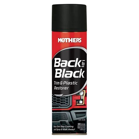 back to black plastic restorer